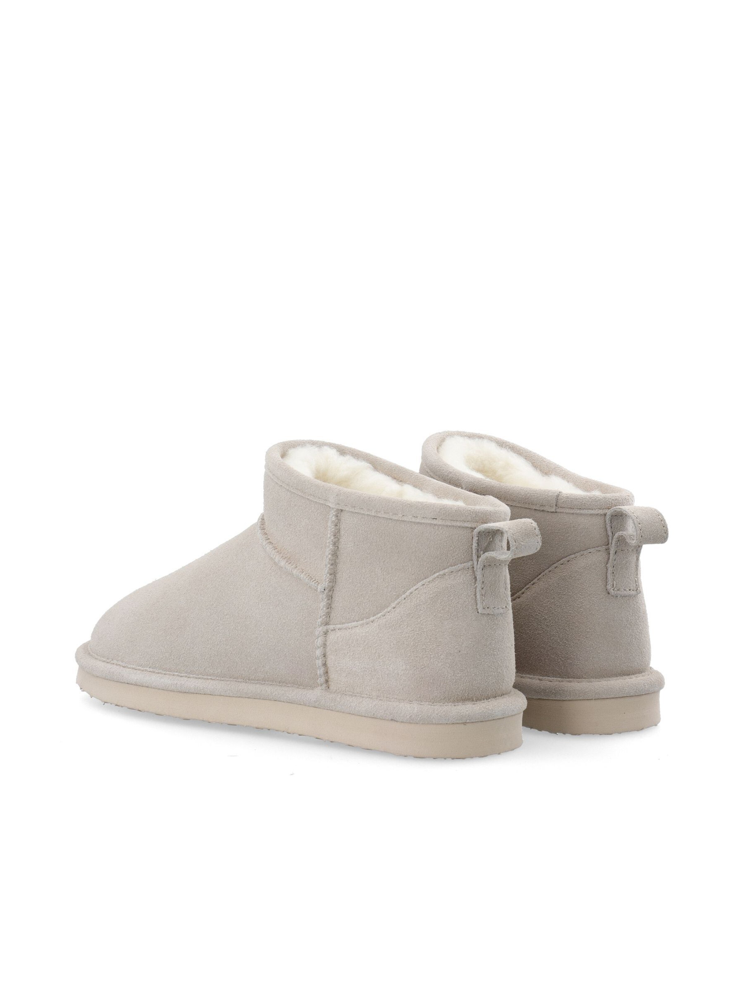 Boots 'Snow' Bianco en beige