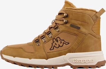 KAPPA Lace-Up Boots in Beige: front