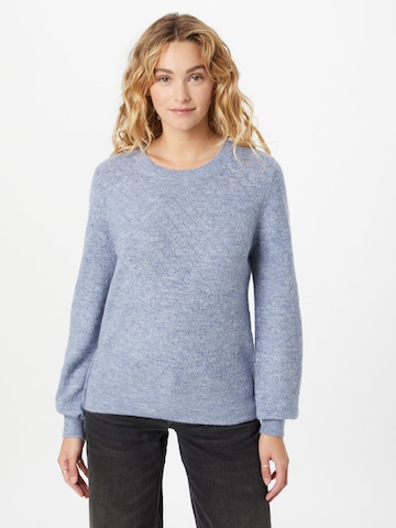 NÜMPH Пуловер 'ALBERTA' в синьо: отпред