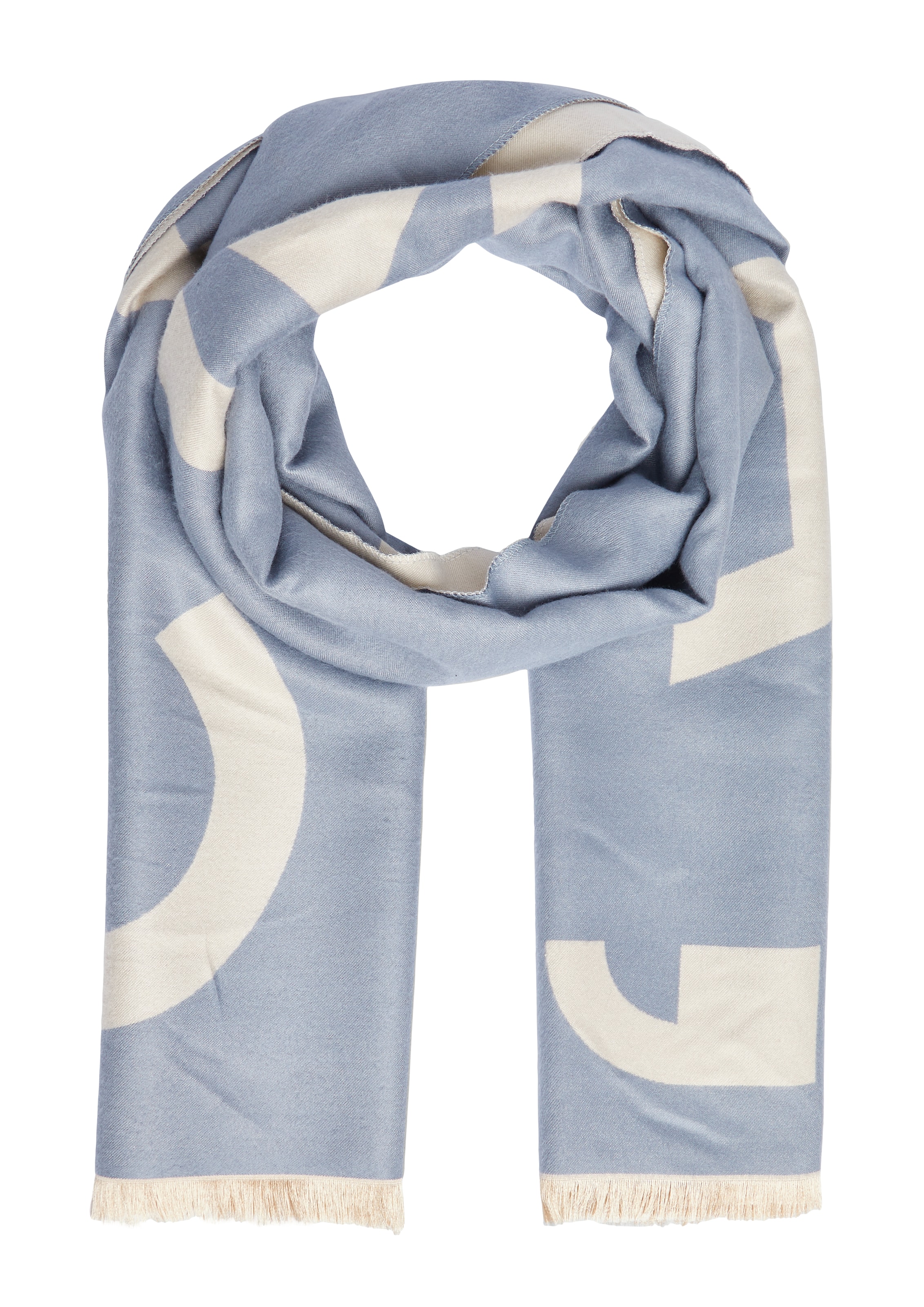 COMMA Tuch in hellblau / weiß, Produktansicht
