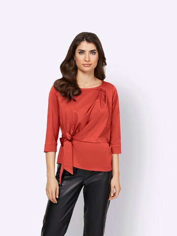 heine Bluse i orange: forside
