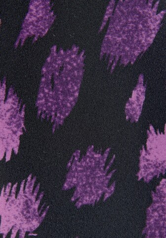 LASCANA - Soutien de tecido Tankini em roxo