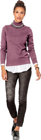 heine - Pullover em roxo