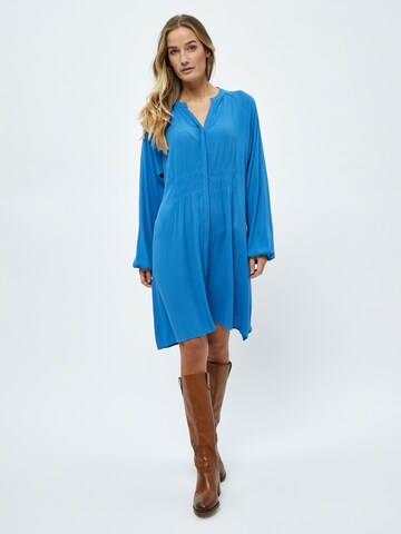 Peppercorn Blousejurk 'Manna' in Blauw: voorkant