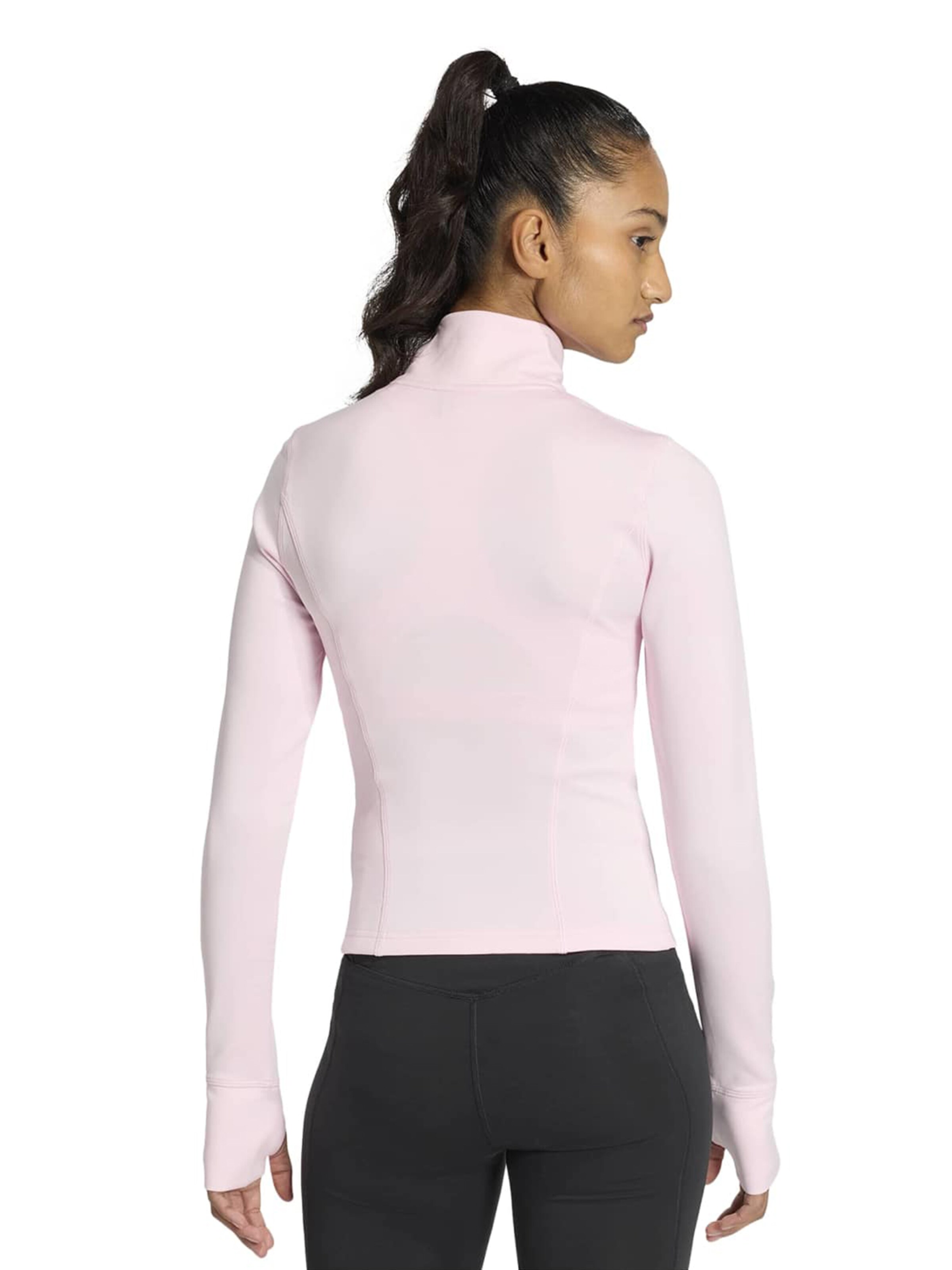 ADIDAS PERFORMANCE Αθλητική ζακέτα φούτερ 'OPT ESS' σε ροζ