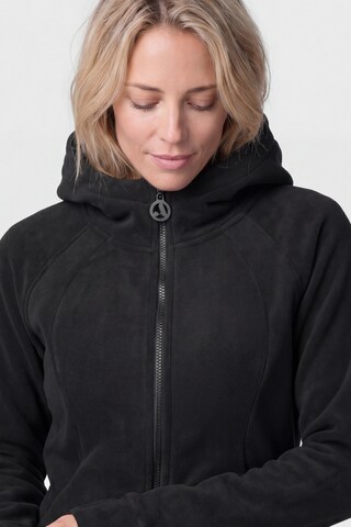 alife & kickin Fleece Jacket 'AyuAK F' in Black