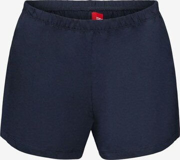 ESPRIT Pajama Pants in Blue: front