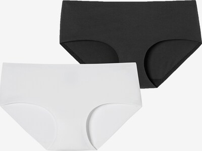 SCHIESSER Panty 'Invisible Soft' in schwarz / weiß, Produktansicht