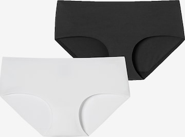SCHIESSER Boyshorts 'Invisible Soft' in Black: front