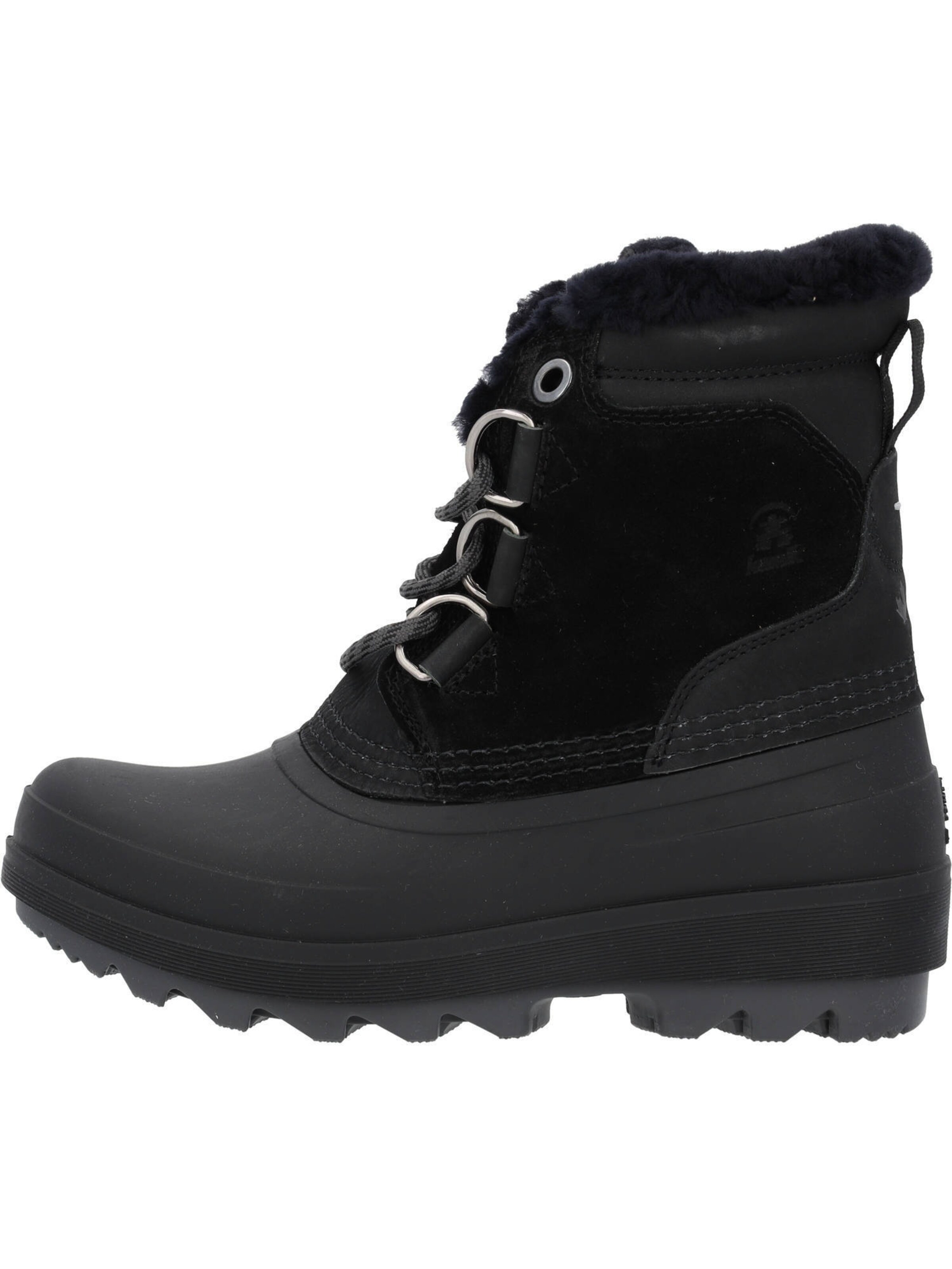 Kamik Lace-up bootie in Black