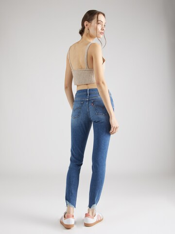 LEVI'S ® Skinny Jeansy '710' w kolorze niebieski