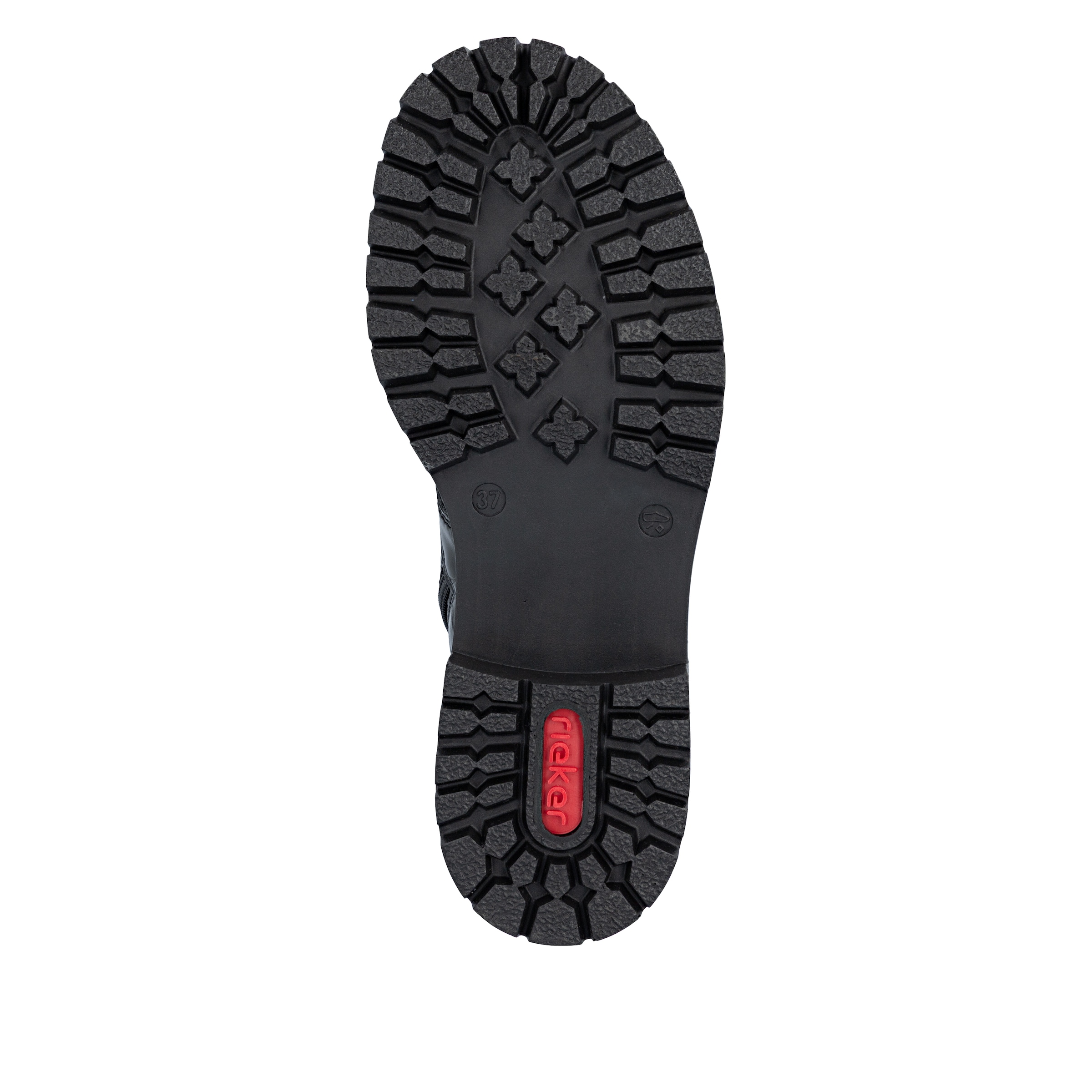 Bottes à lacets Rieker en noir