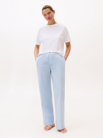 TOMMY HILFIGER Pyjamabroek in Blauw