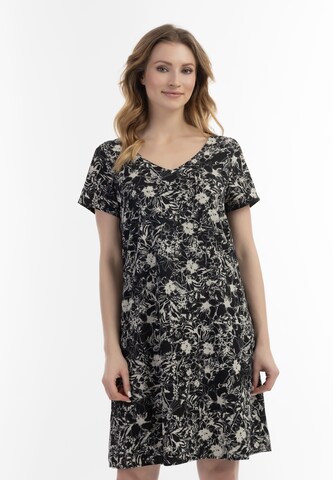 Usha Summer Dress in Black: front