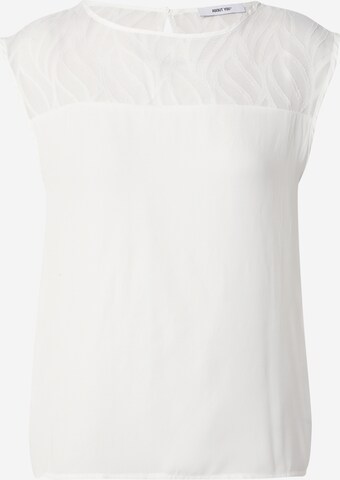 ABOUT YOU - Camiseta 'Rhea' en blanco: frente