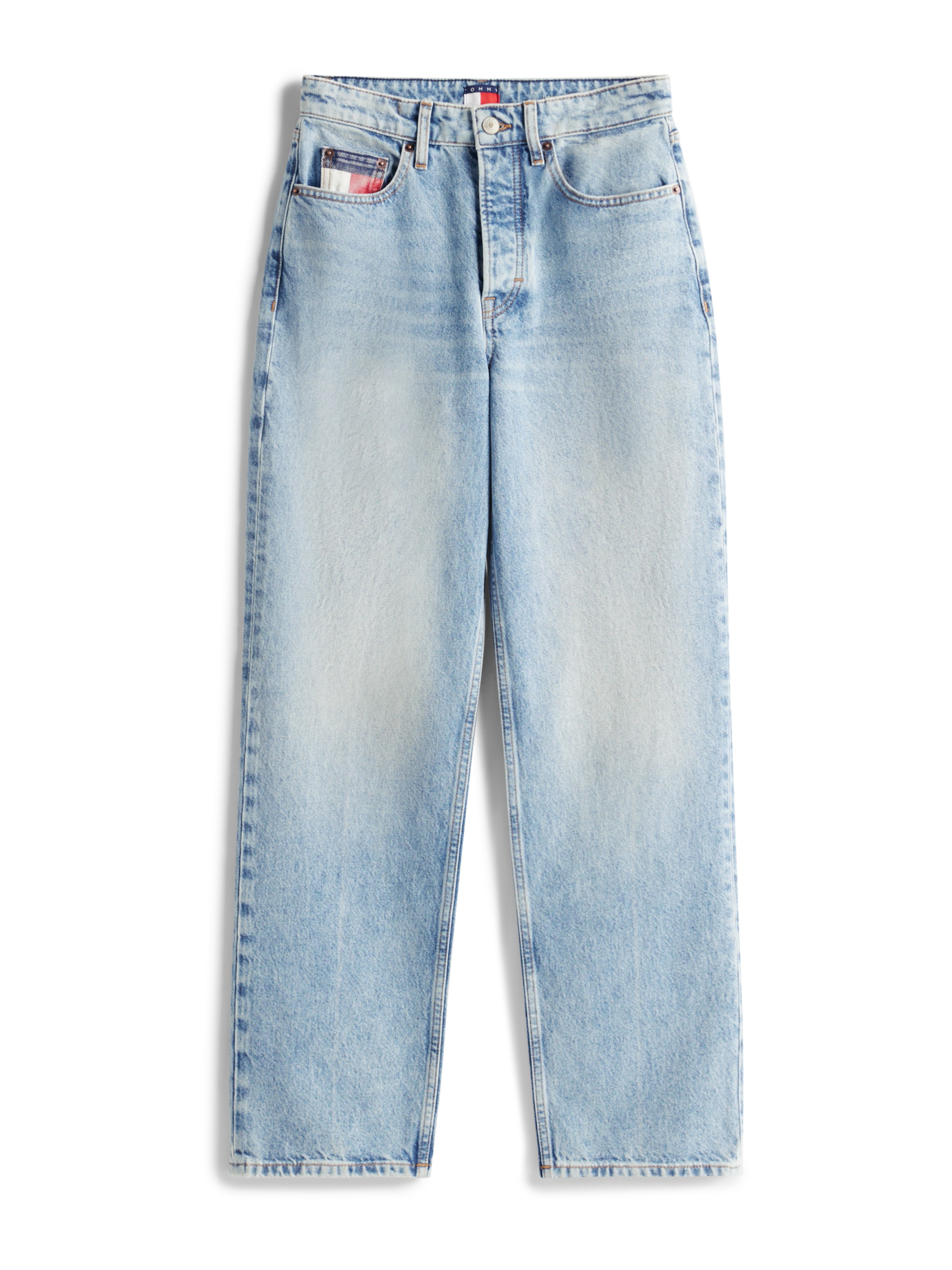 Tommy Jeans Обычный Джинсы 'LAYLA' в Синий: спереди