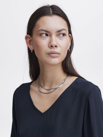 ICHI Tunic ' IHMarrakech ' in Blue