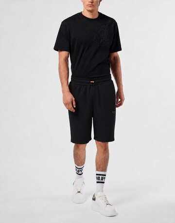 Philipp Plein Regular Broek in Zwart