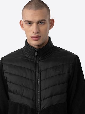 4F Prehodna jakna | črna barva