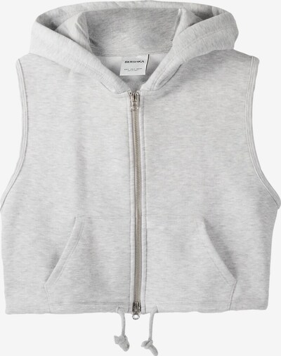 Bershka Gilet en gris, Vue avec produit