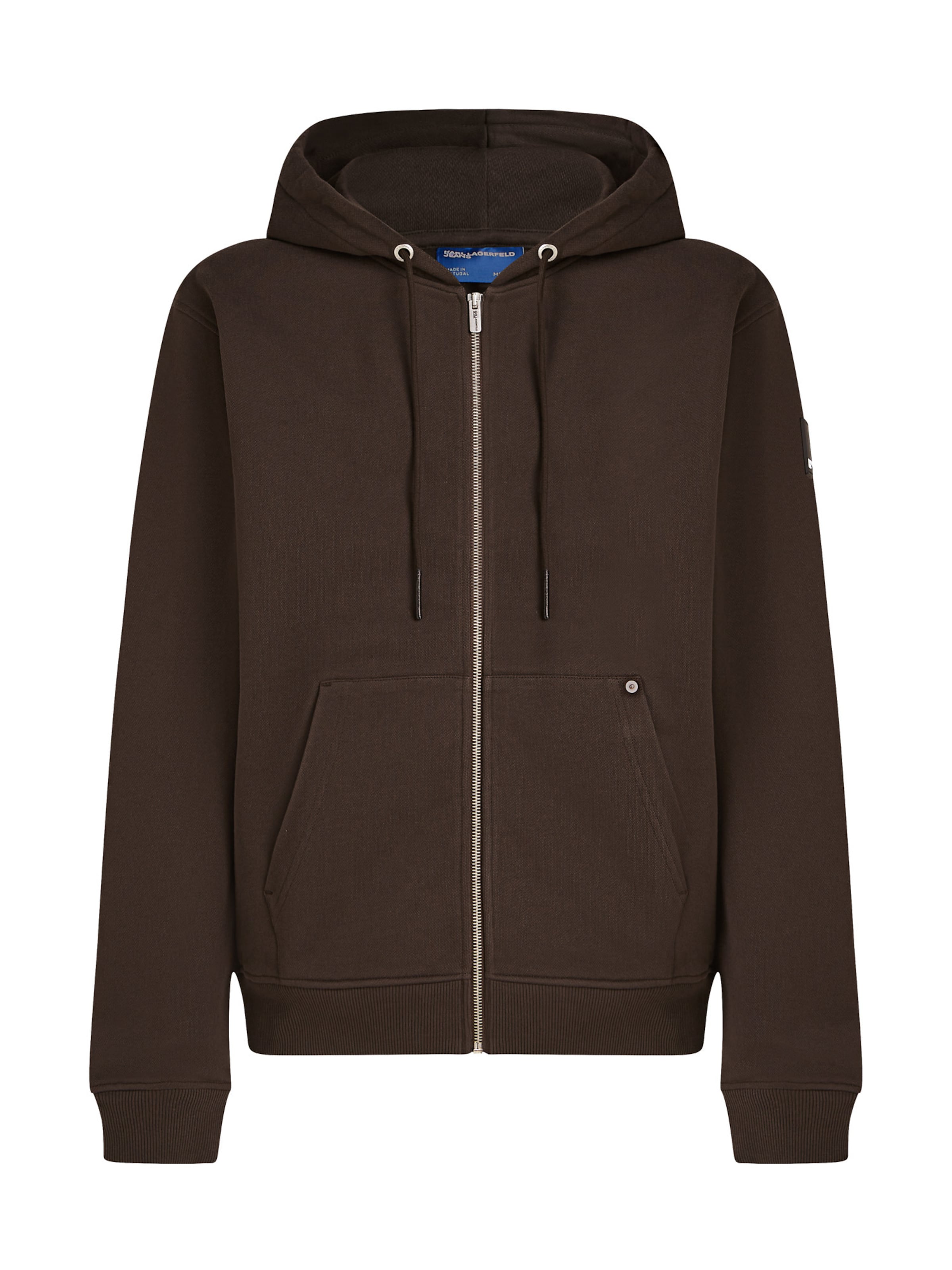 KARL LAGERFELD JEANS Bluzka sportowa w kolorze brązowy: przód