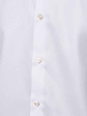 Finshley & Harding Slim fit Button Up Shirt in White