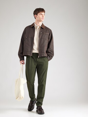 Hackett London Poloshirt 'Mercerised Marl' in Beige