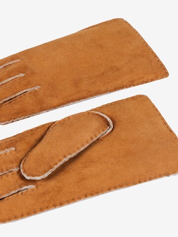 Roeckl Full Finger Gloves 'Brevik' in Brown