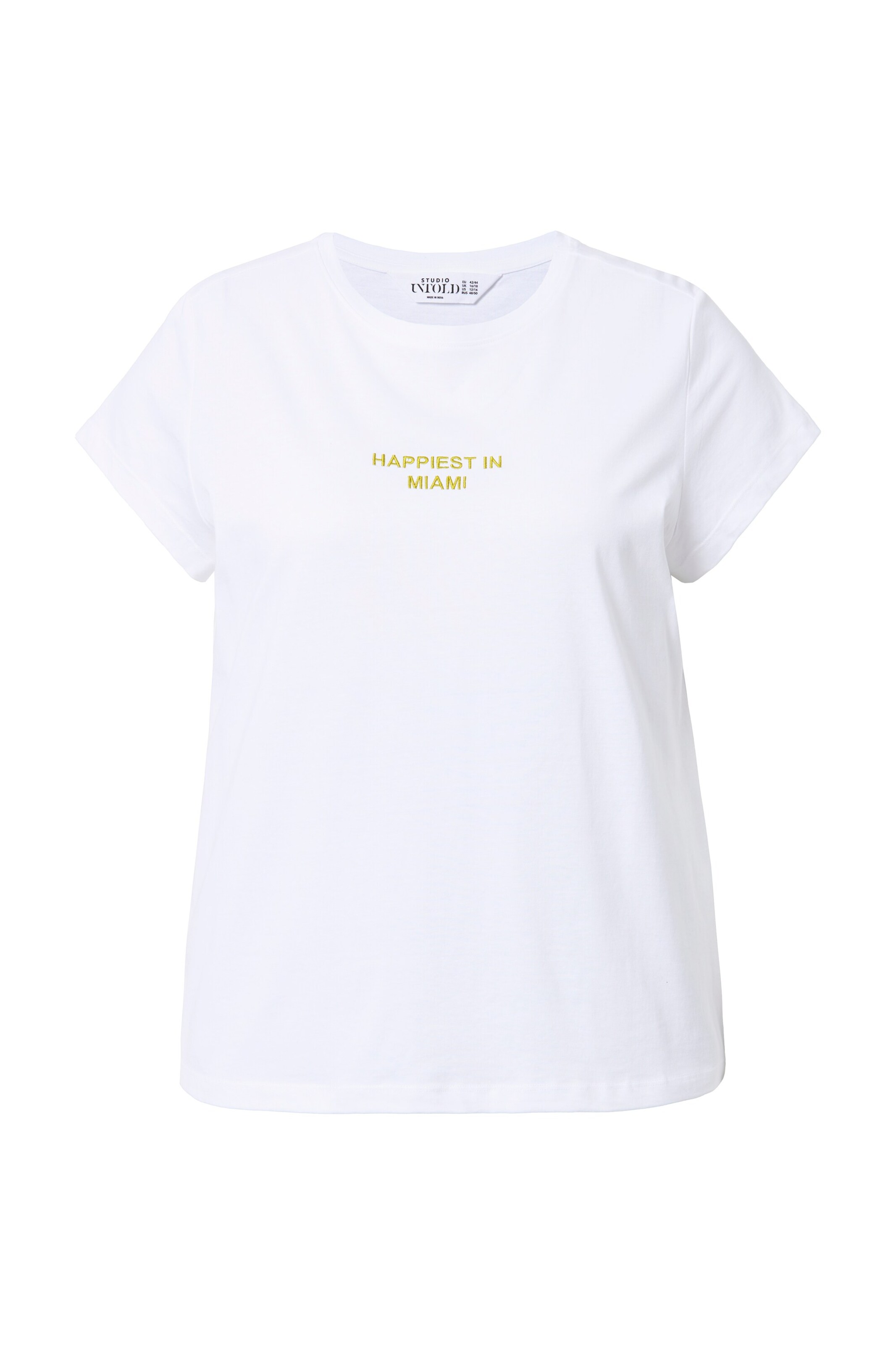 Studio Untold Shirt in Weiß: Vorderseite