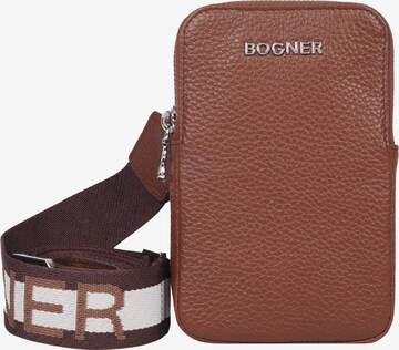 BOGNER Crossbody Bag 'Johanna' in Brown: front