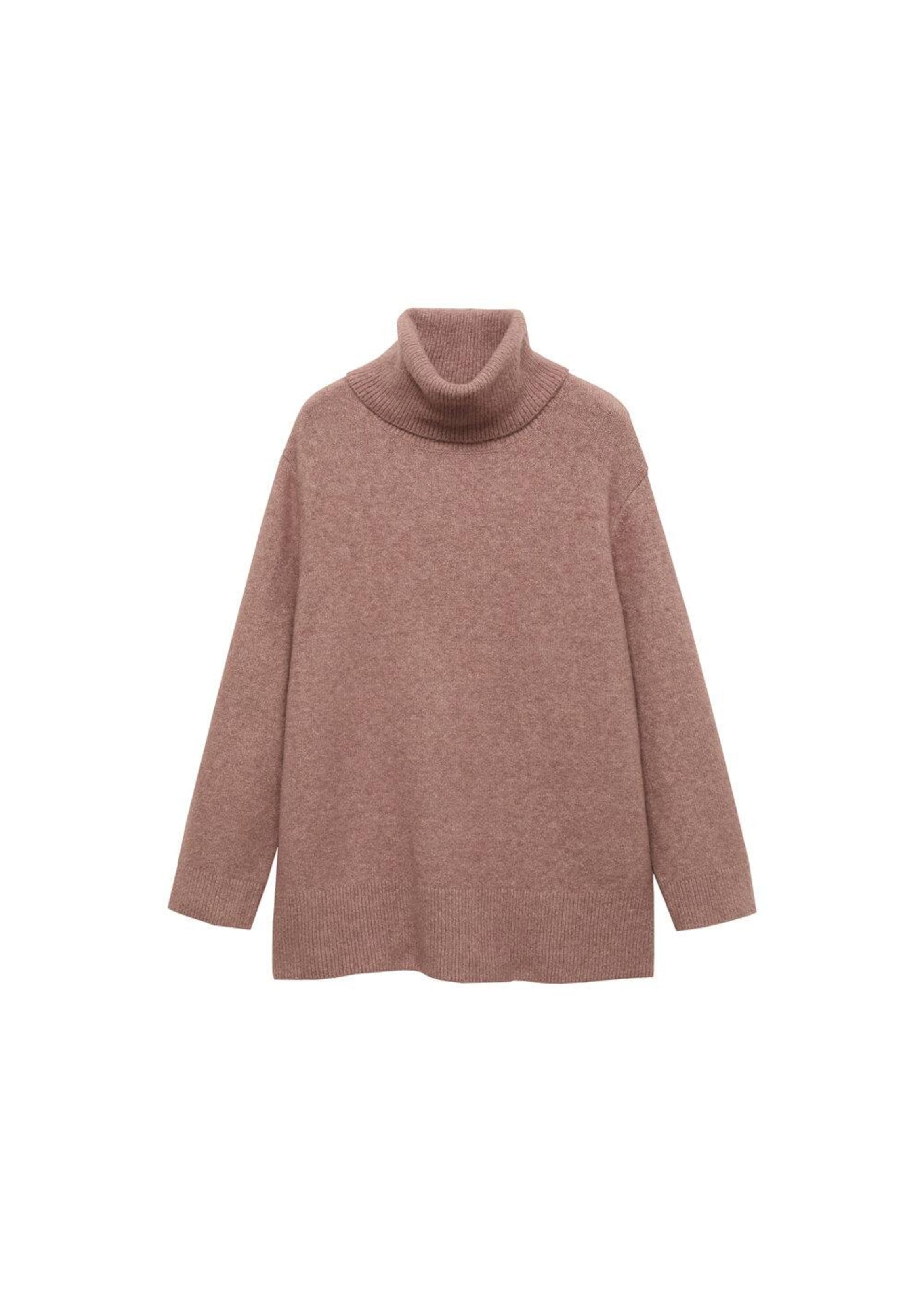 MANGO Pullover 'Camilo' in Braun: Vorderseite