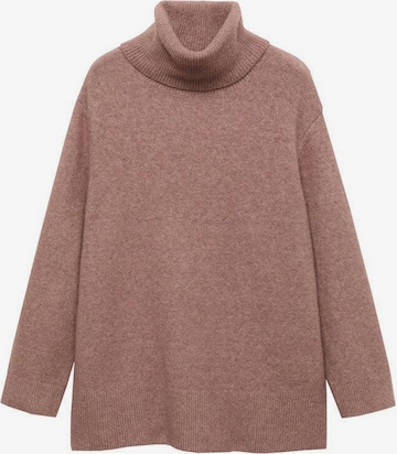 MANGO Pullover 'Camilo' in Braun: Vorderseite