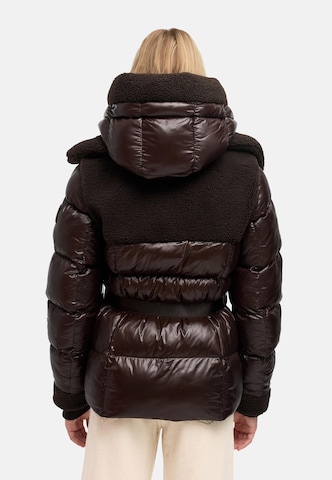 NAVAHOO Winterjas 'Kuschelhäschen 14' in Bruin