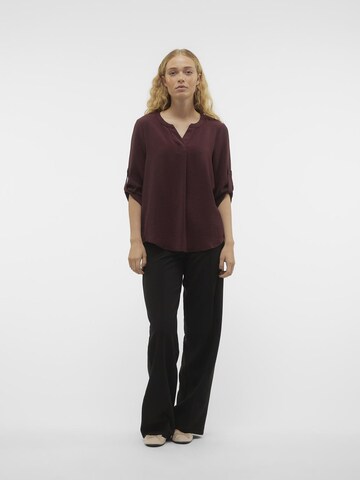VERO MODA Bluse i rød