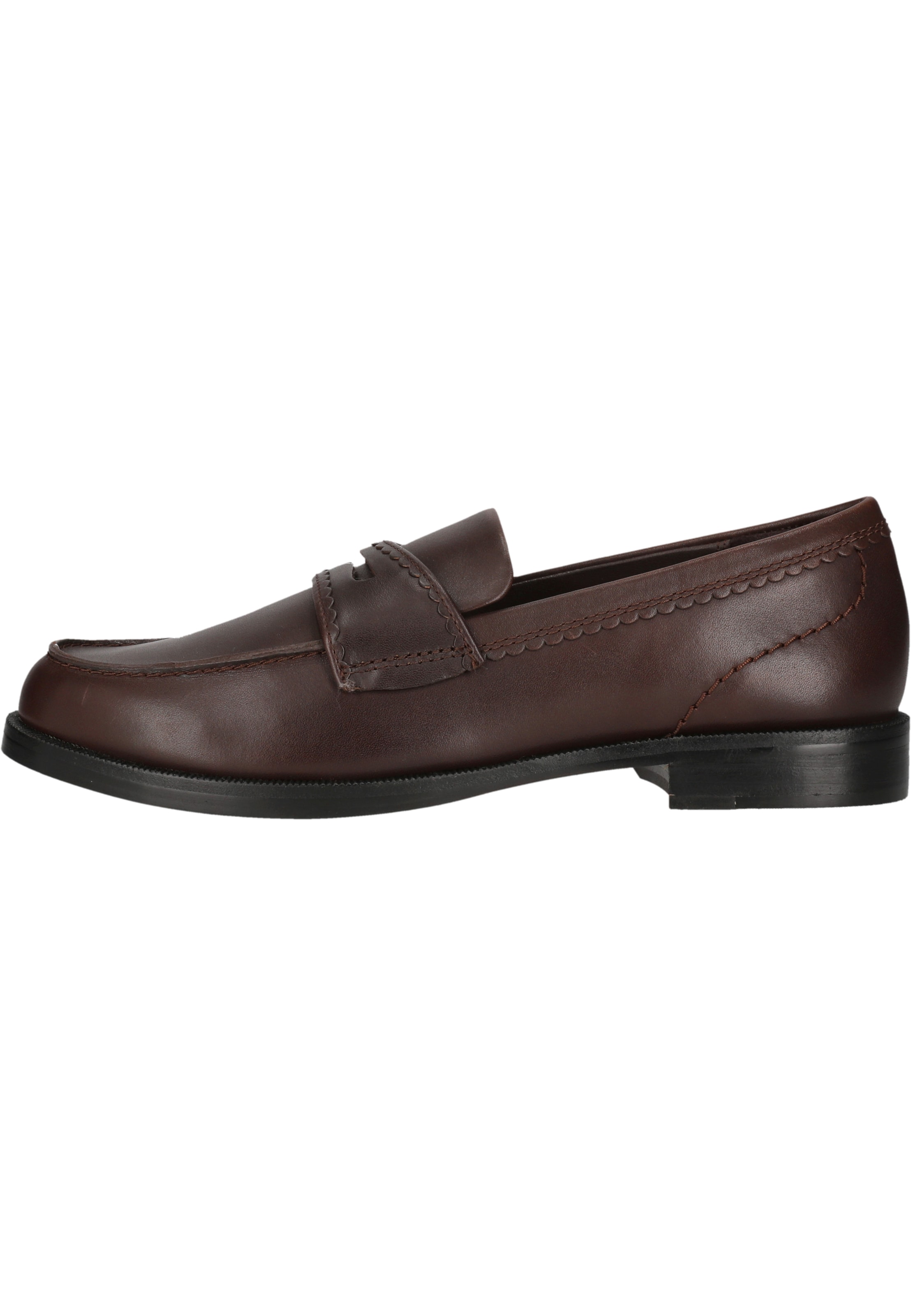 CLARKS Slipper 'Straven Edge' in Braun