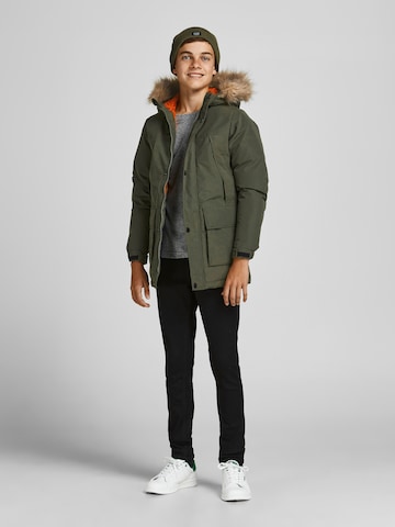 Veste d’hiver 'Super' Jack & Jones Junior en vert