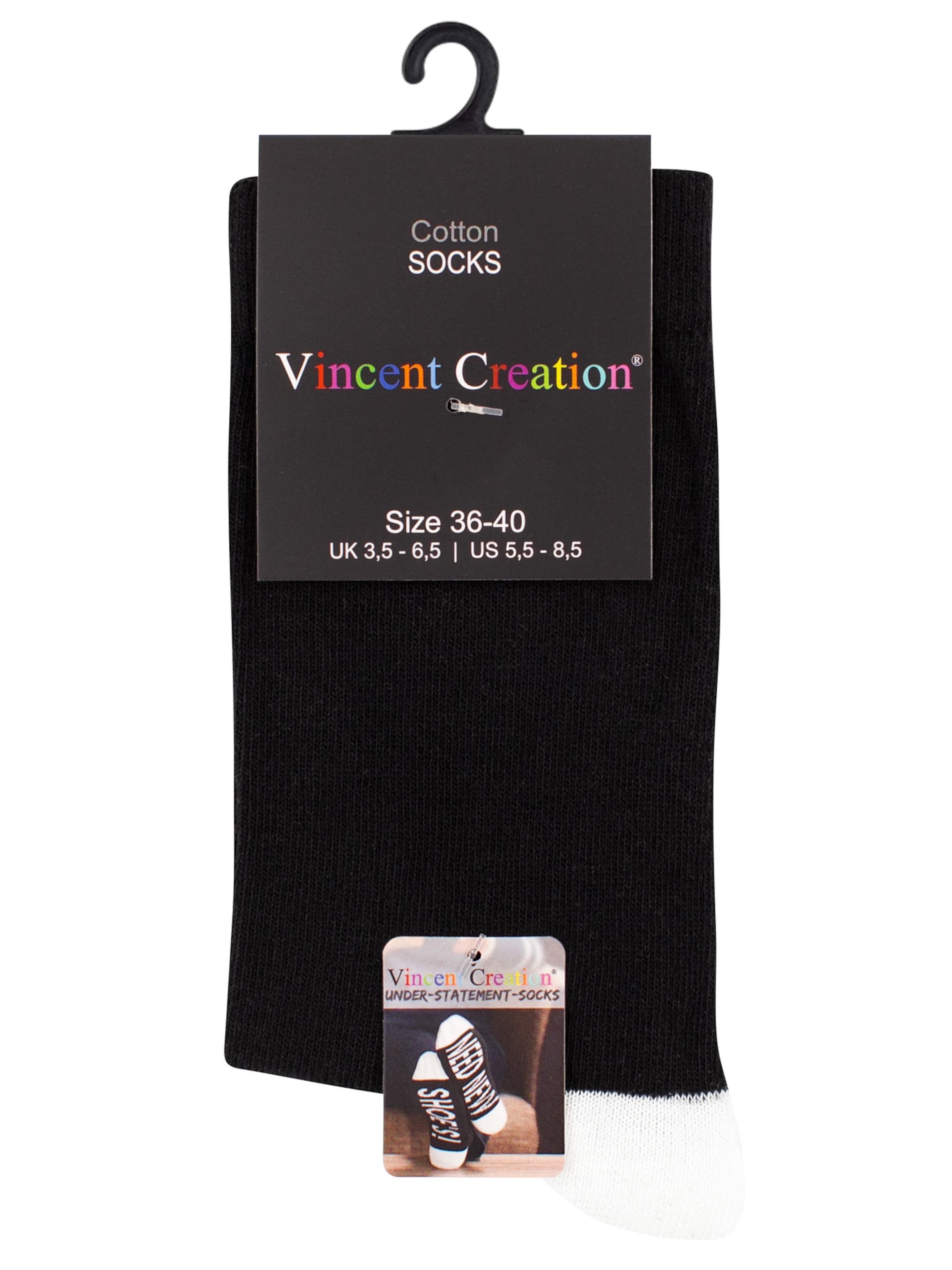 Calzino di Clark Crown in nero