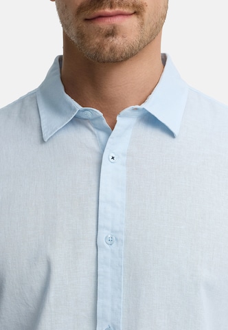 INDICODE JEANS Regular fit Business shirt 'Ceppo' in Blue