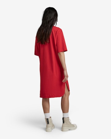 Robe G-Star RAW en rouge