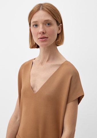 Robes en maille s.Oliver BLACK LABEL en marron