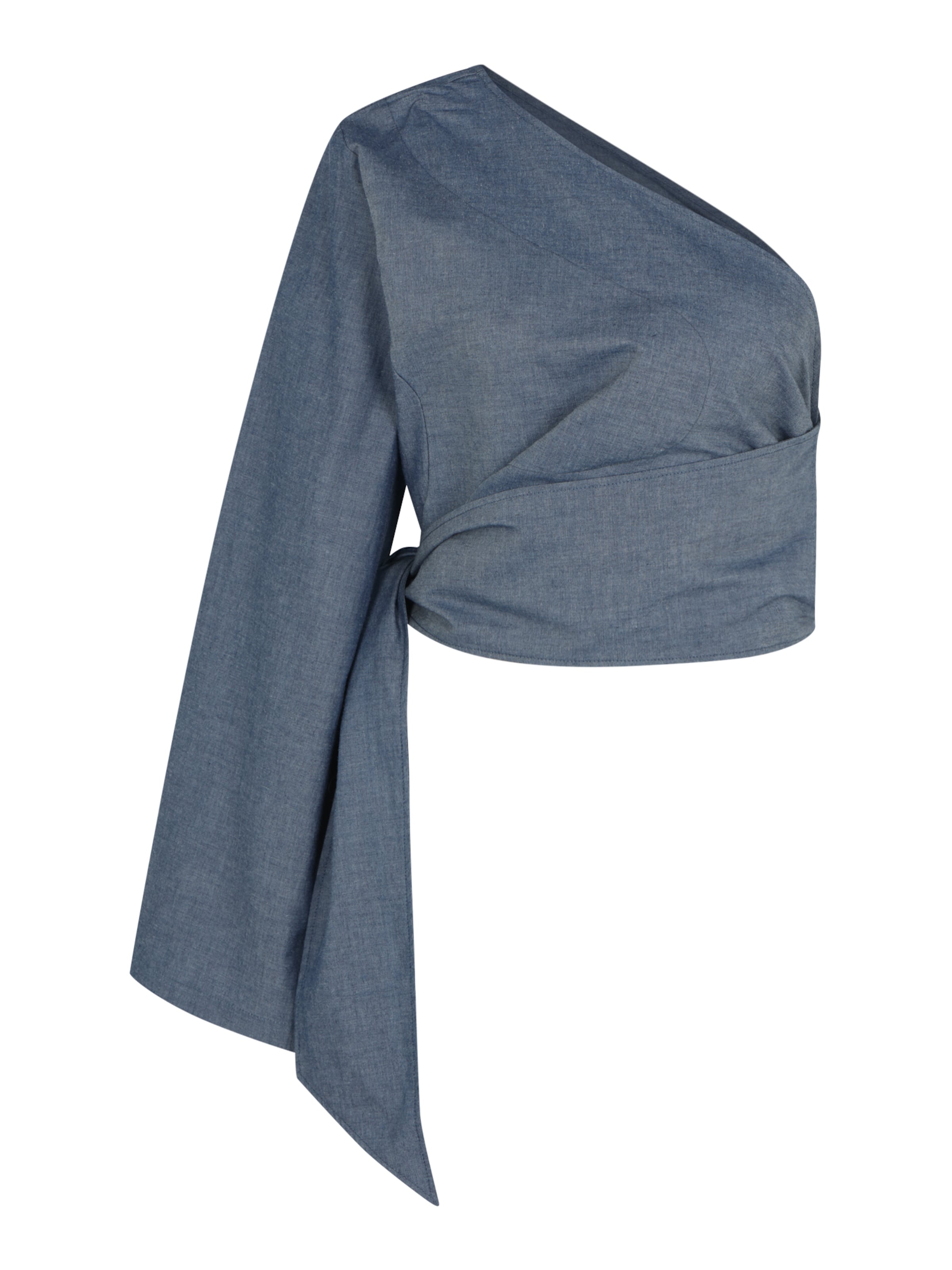 ABOUT YOU REBIRTH STUDIOS Bluse 'Eri' i blå: forside