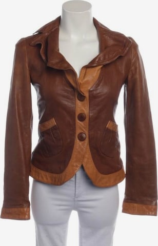 Emporio Armani Jacket & Coat in L in Brown: front