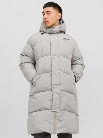 Manteau mi-saison 'VIPER' JACK & JONES en beige : devant