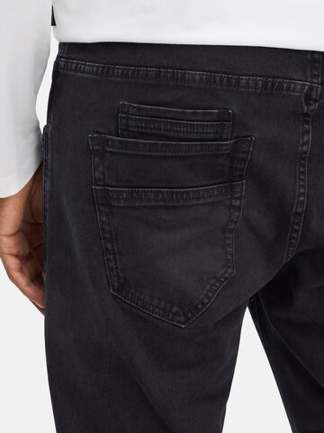 CAMEL ACTIVE Regular Stoffhose im Relaxed Fit in Schwarz