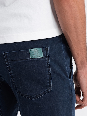 Ombre Tapered Cargo Jeans 'PADJ-0112' in Blue