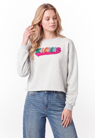 MYMO - Sudadera en gris: frente