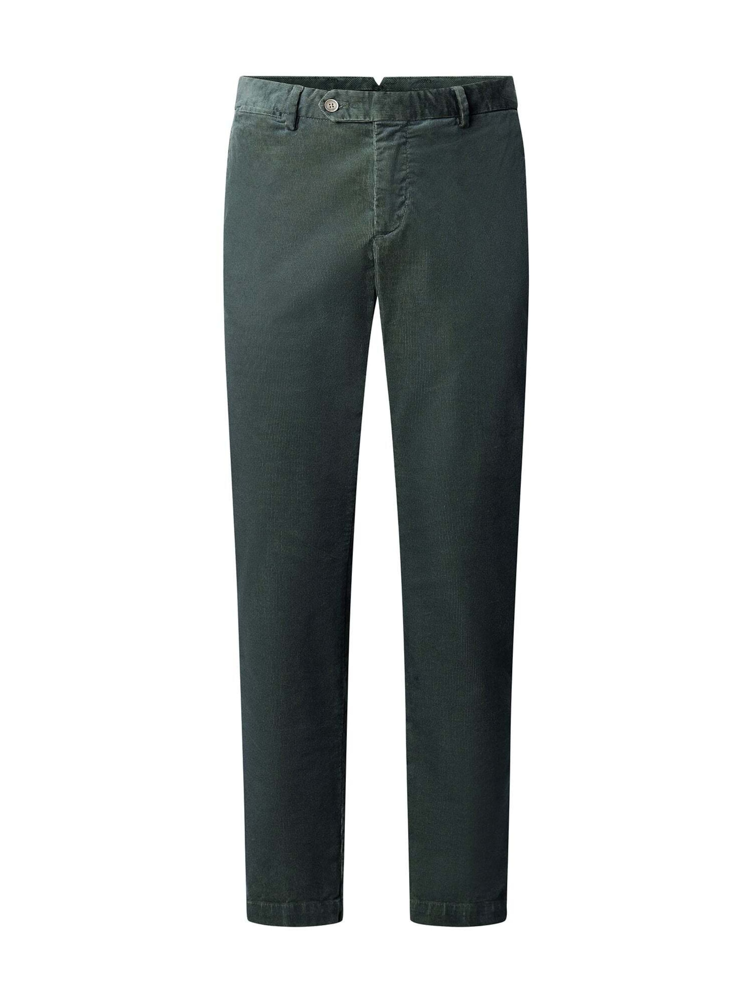 regular Pantaloni chino di Hackett London in verde: frontale