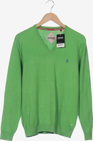 BURLINGTON Sweater & Cardigan in L in Green: front