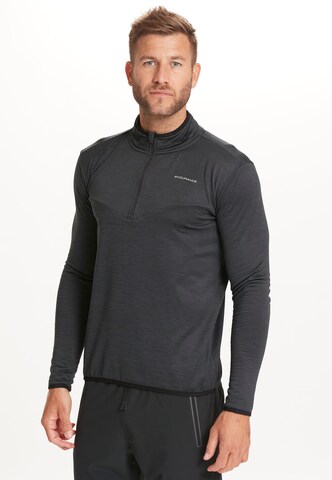 ENDURANCE Functioneel shirt 'Ledger' in Zwart: voorkant