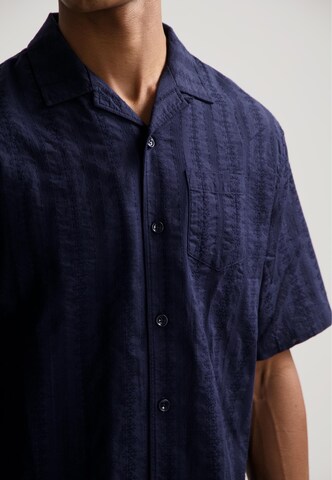Coupe regular Chemise 'Sirius' Dstrezzed en bleu